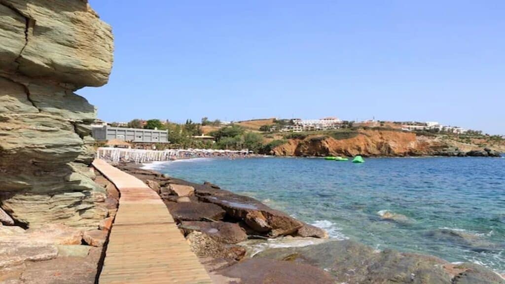 Snorkeling in Crete Greece, Agia Pelagia