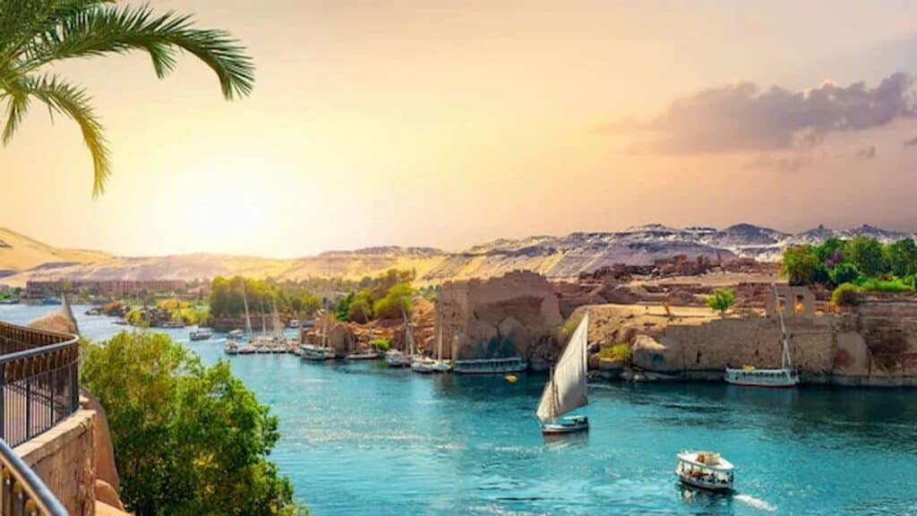 Egypt Temperature Zones, Aswan