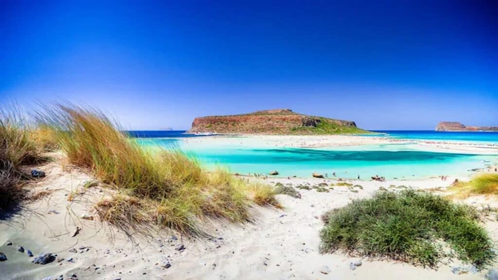 Snorkeling in Crete Greece, Balos Lagoon