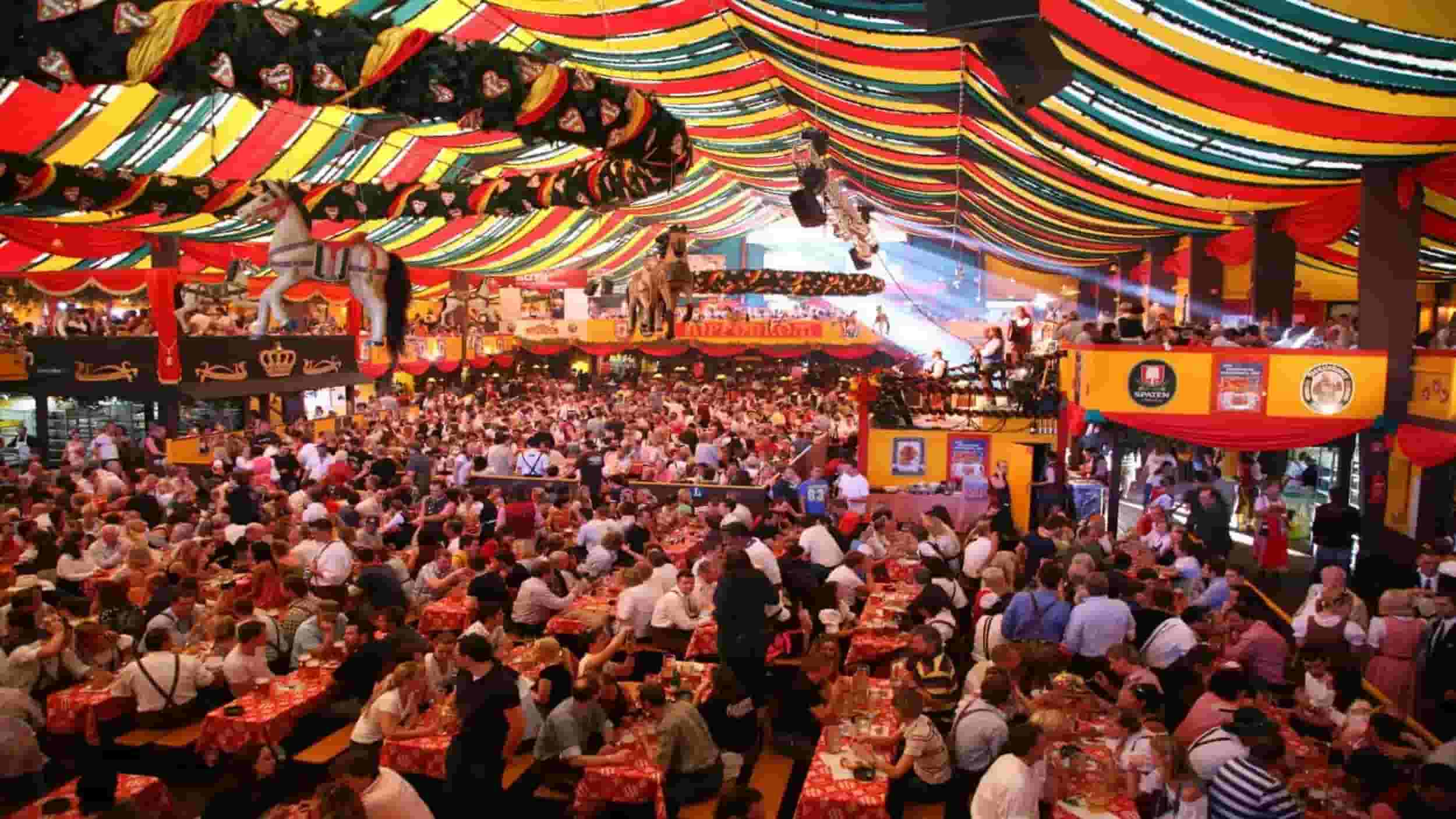 Best nightlife in Germany, beer hall Oktoberfest