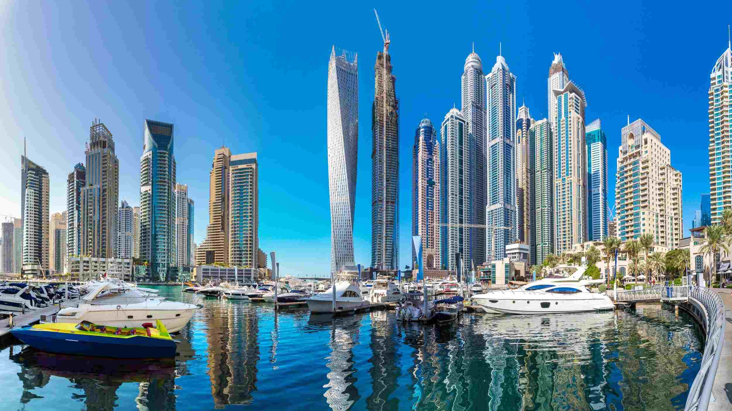 Places worth visiting in Dubai, city scape