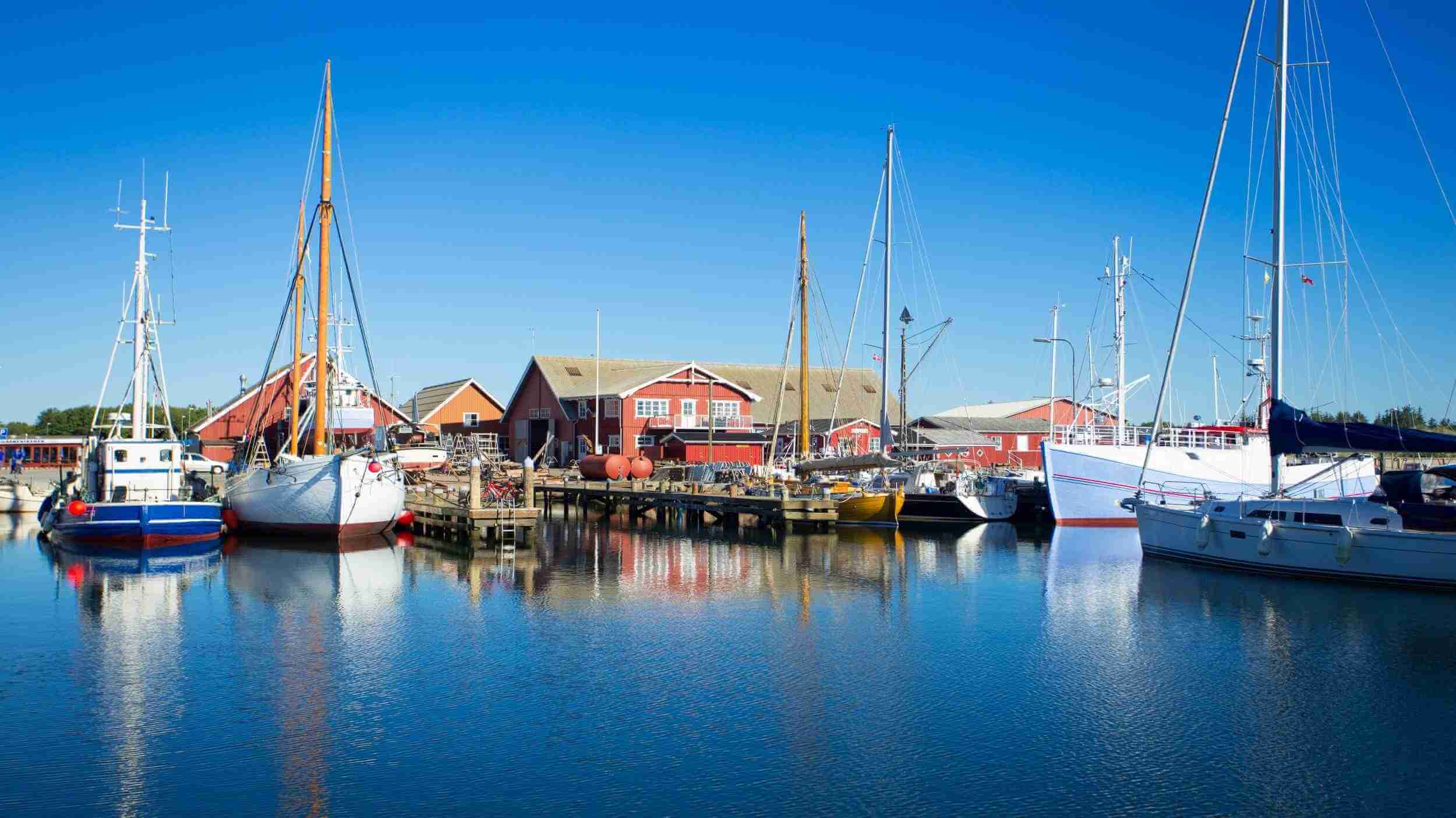 Denmark tourist spots, harbour