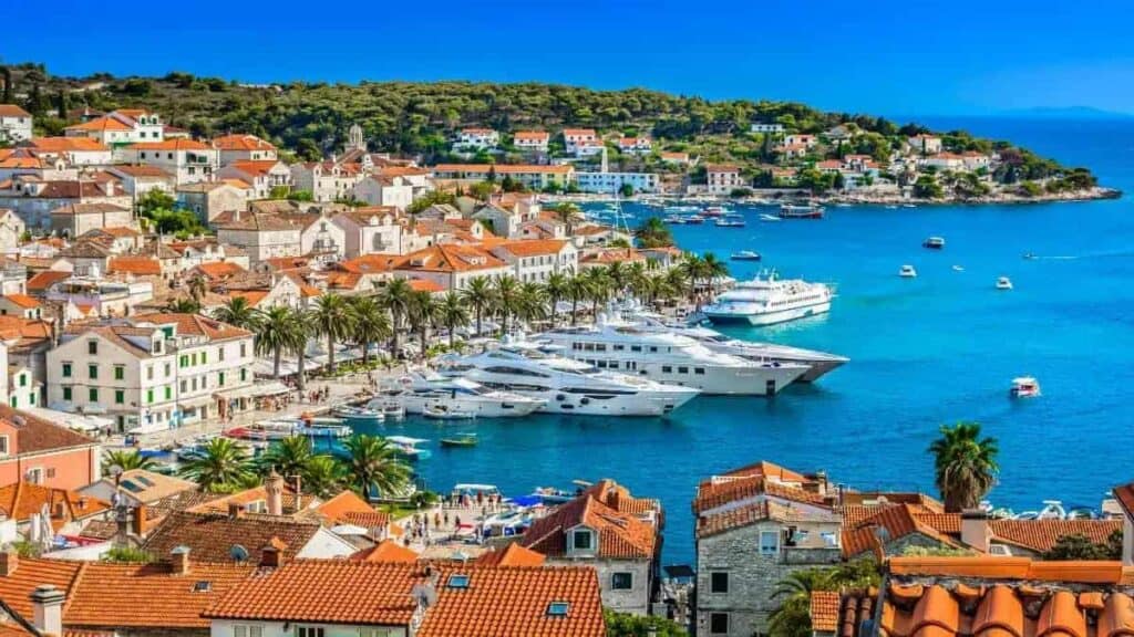 Croatia vs Greece, Hvar Harbour