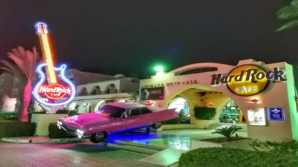 Alexandria or Hurghada attractions, Hard Rock Cafe
