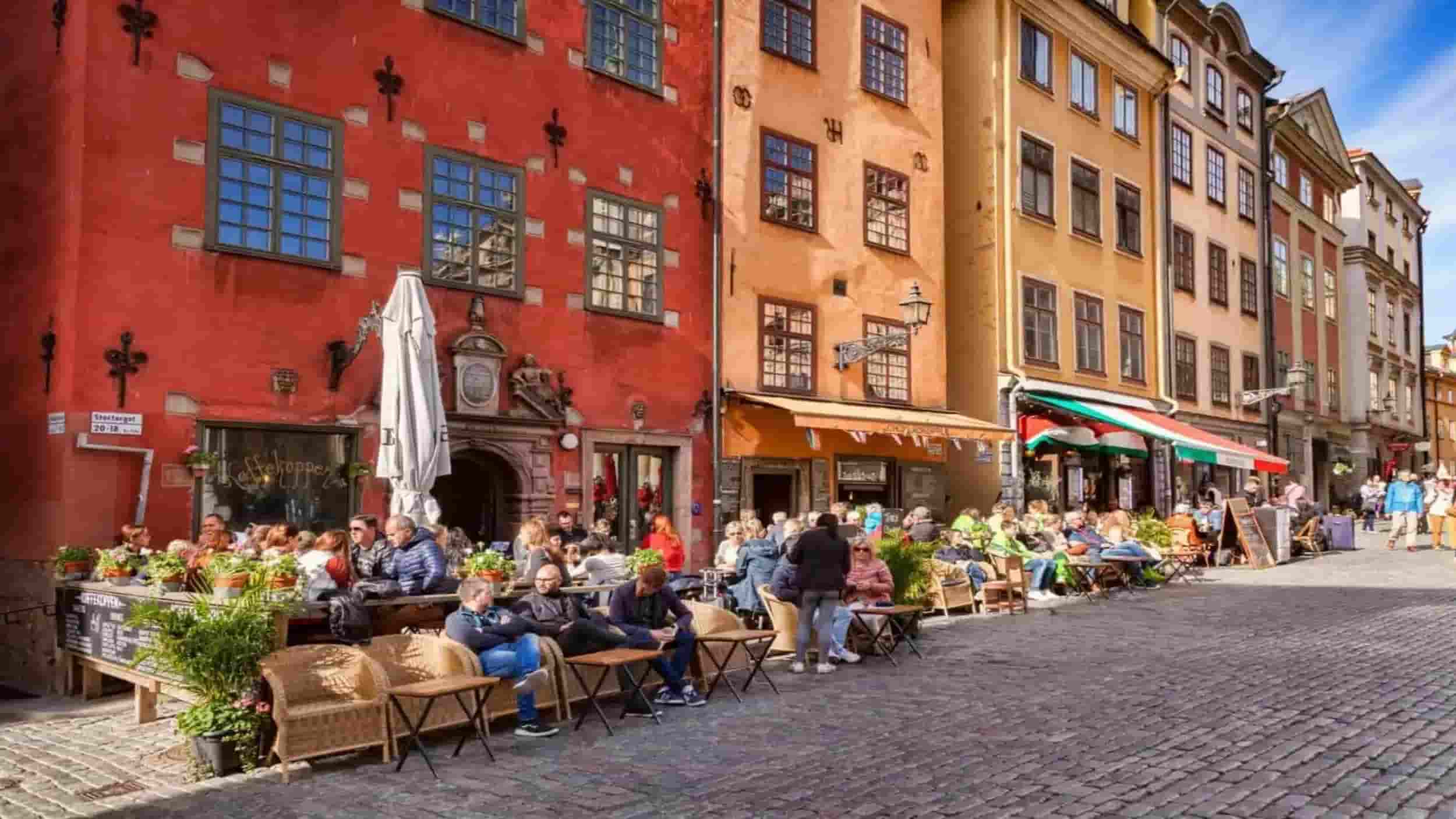Stockholm or Helsinki, street