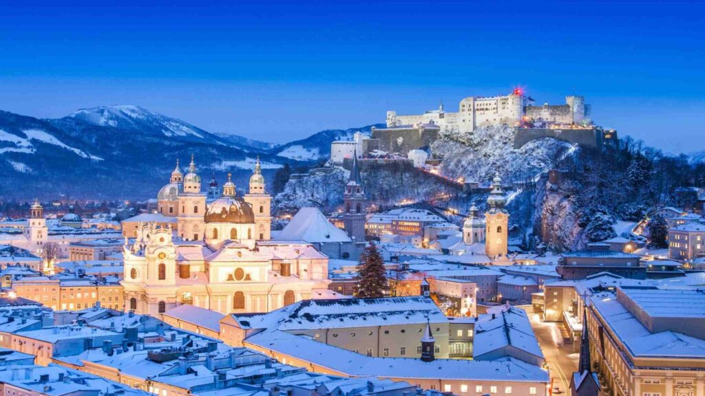 Is Austria Expensive, snowy scene