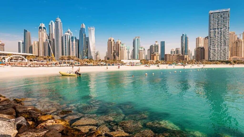 Places worth visiting in Dubai, JBR Beach