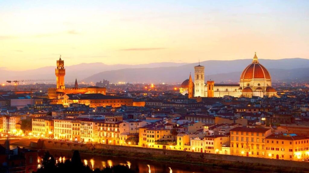 Must see places in Florence Italy, sunset