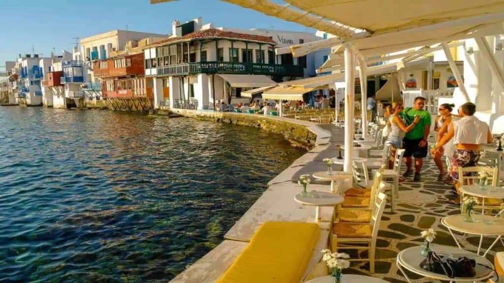 Croatia vs Greece, Mykonos