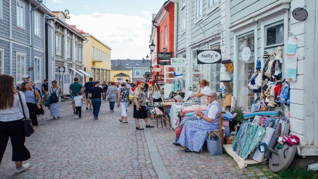 Places for sightseeing in Finland, Porvoo old town