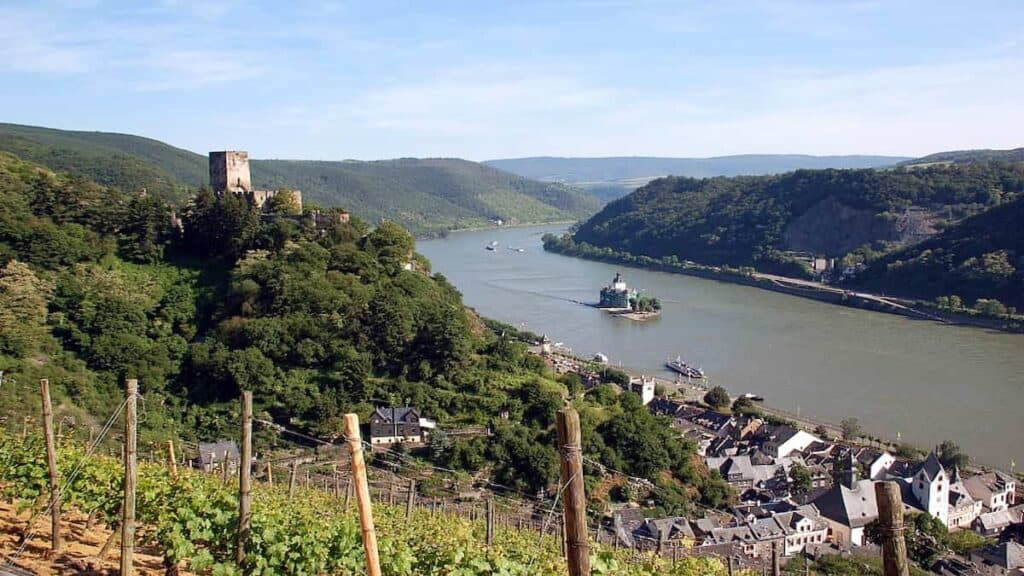 Munich or Frankfurt, Rhine Valley