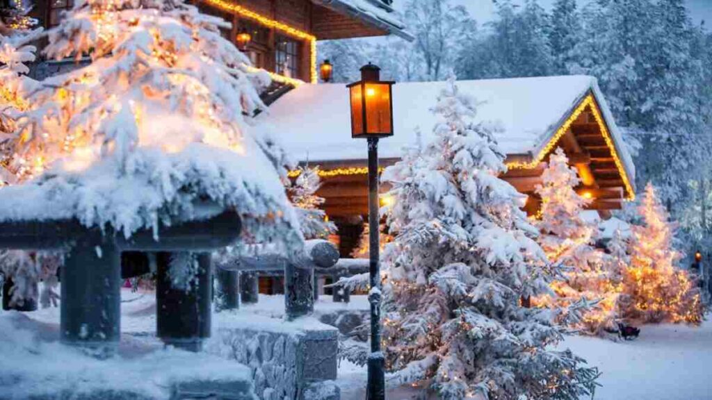 Finnish Lapland Christmas, Santa Claus village