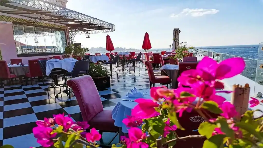 Alexandria or Hurghada attractions, Sky view restaurant