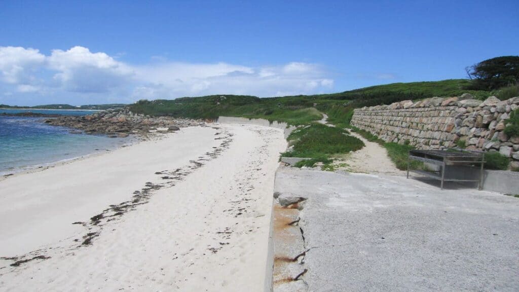 Scilly Islands Cornwall, Tresco Appletree Bay