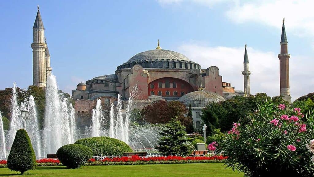 Turkey or Morocco, Hagia Sophia in Turkey