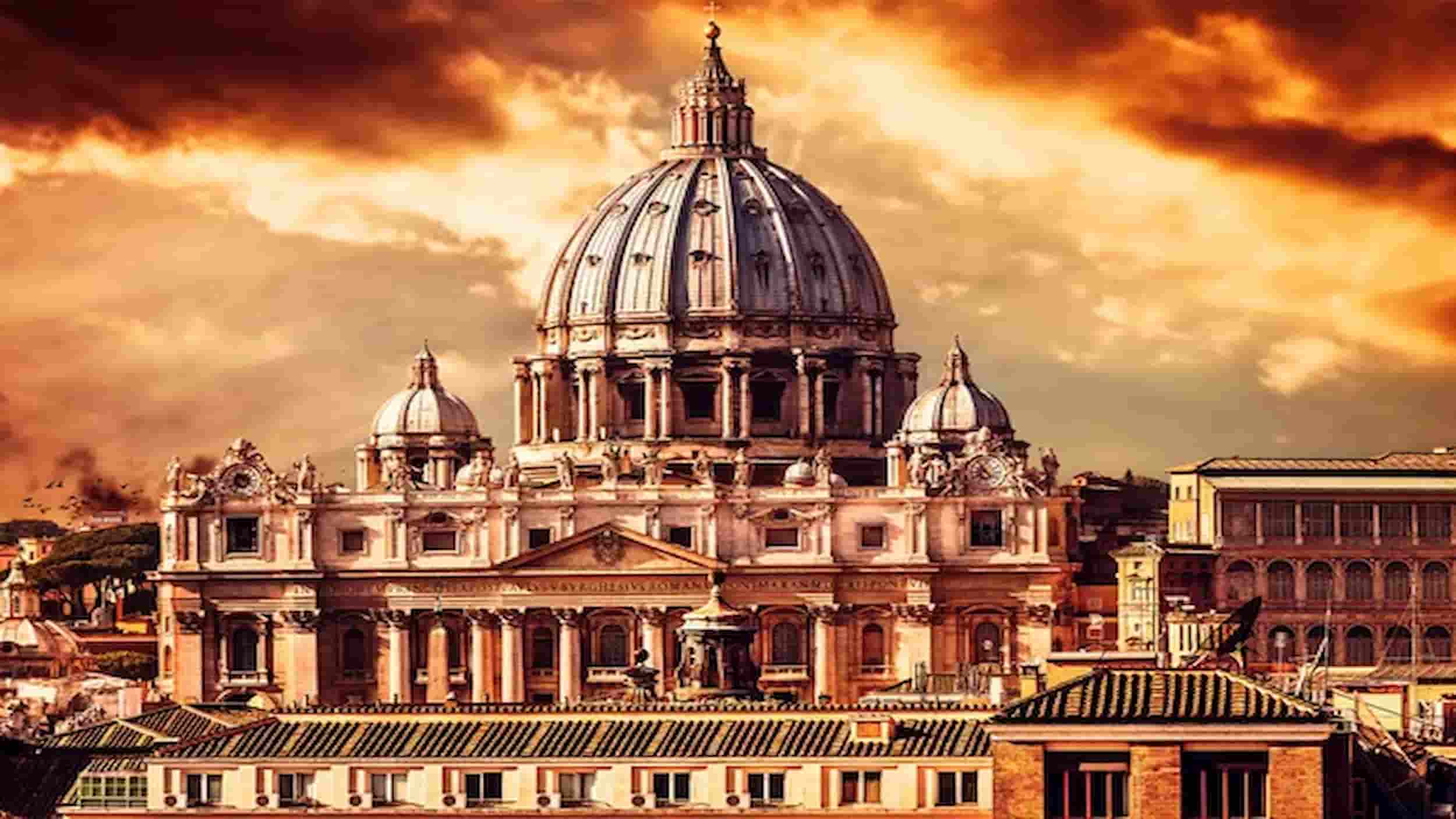 Famous sites in Italy. Vatican city
