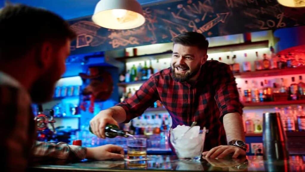 Cocktail barman