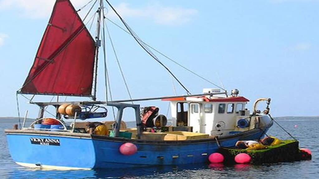 Scilly Islands Cornwall, Scilly Isles crab boat