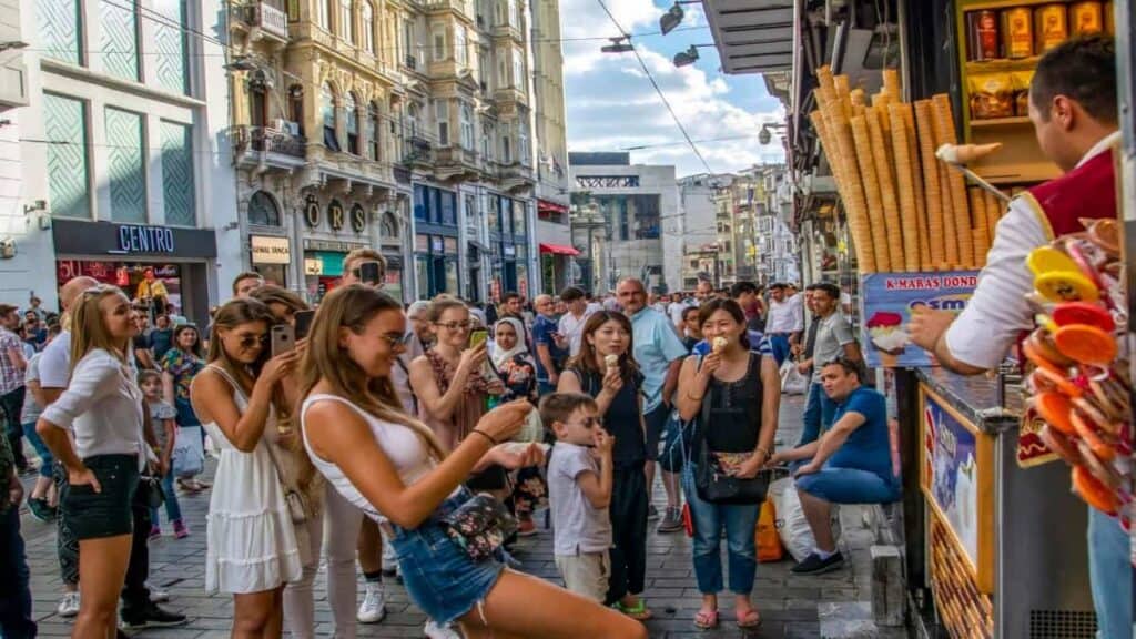 Istanbul street vendor