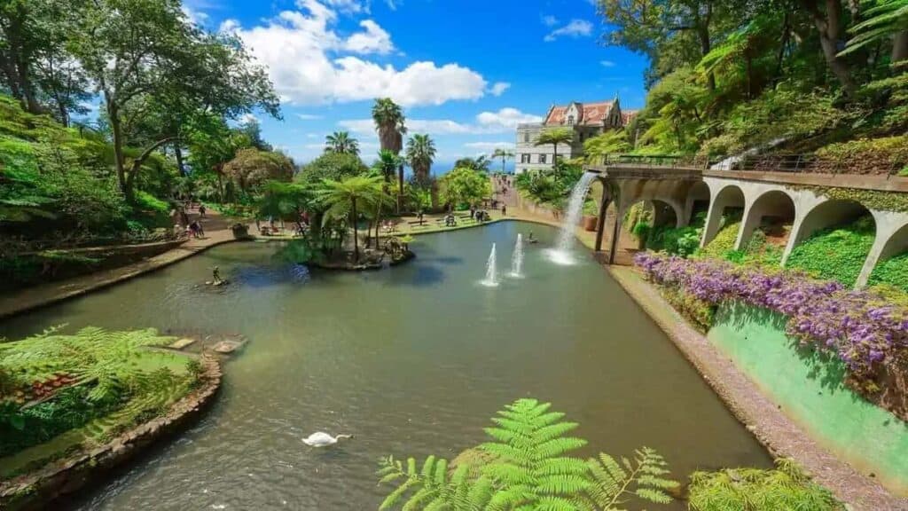 Madeira island attractions, Monte Palace tropical garden Funchal