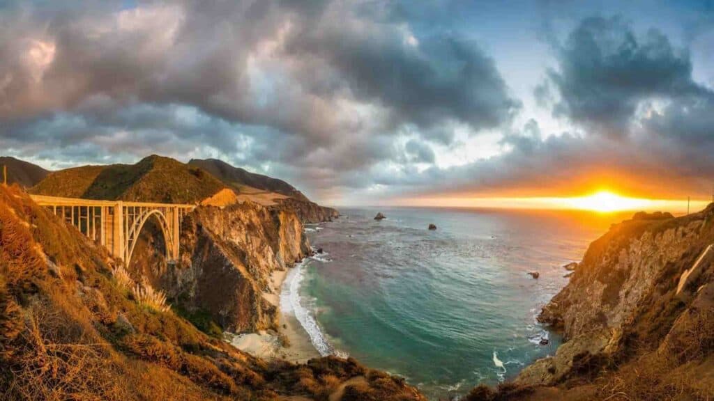 Weekend Getaways from Los Angeles, Bixby Bridge Highway 1