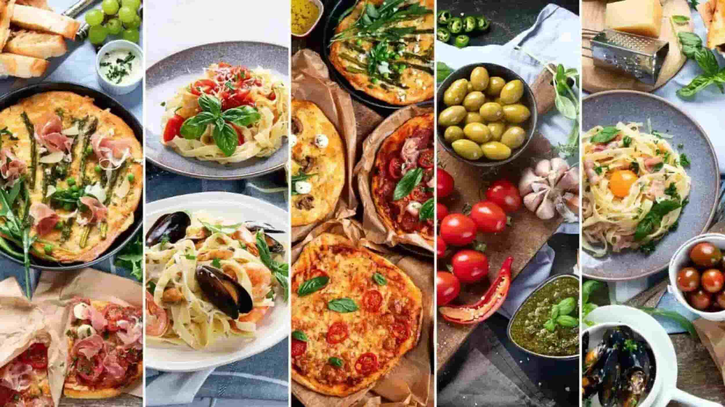 Italy Food Traditions, local selection