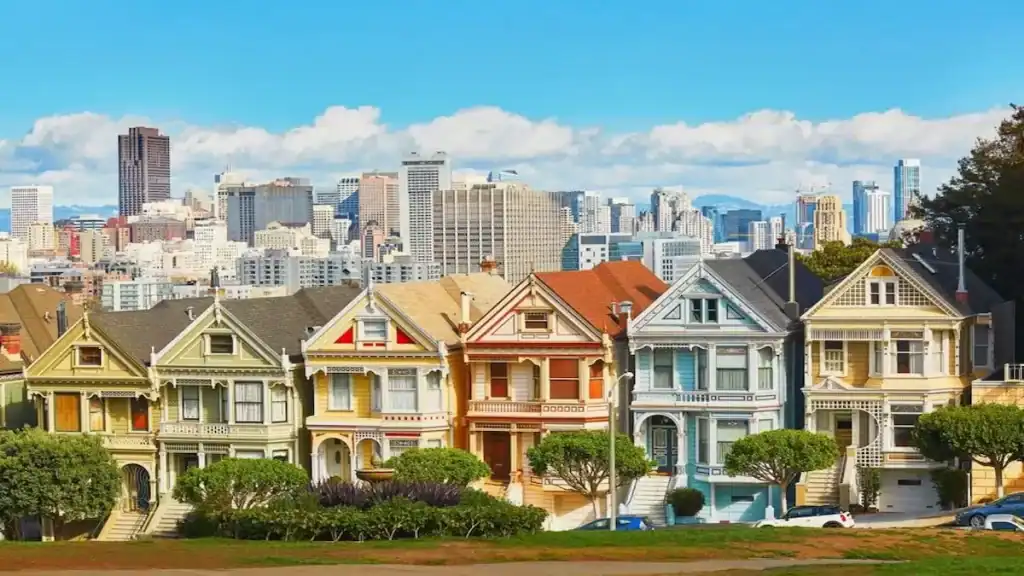 West coast California road trip, Painted Ladies