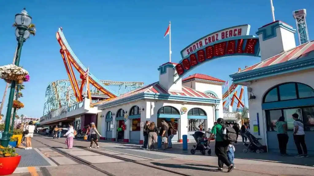 West coast California road trip, Santa Cruz Beach Boardwalk