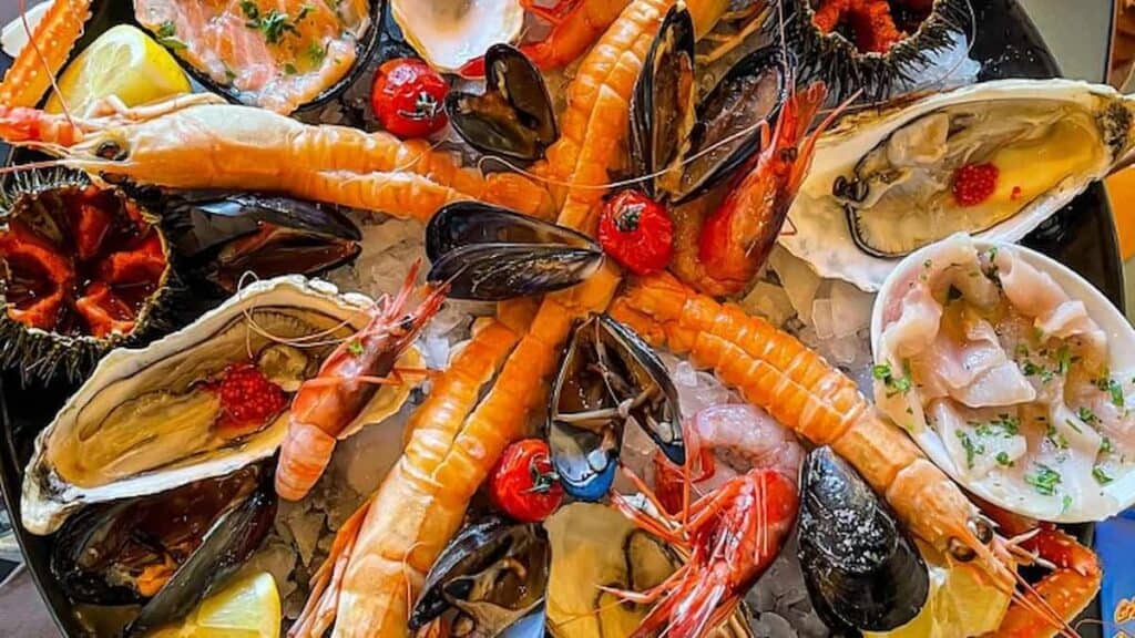 Italy food traditions, seafood