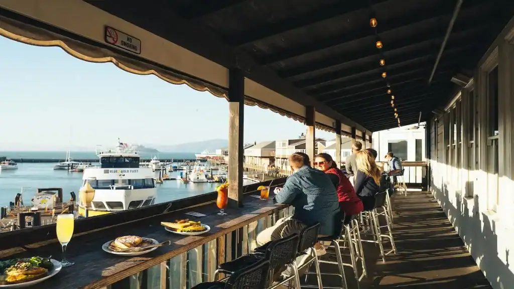 West coast California road trip, cafe North Beach