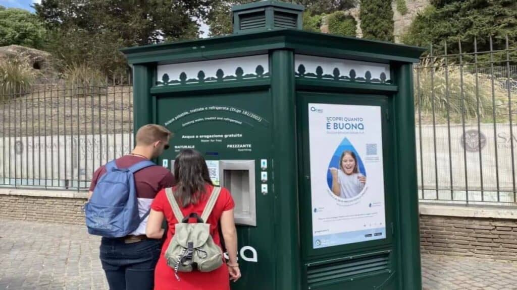 Three Day Rome Itinerary, drinking water