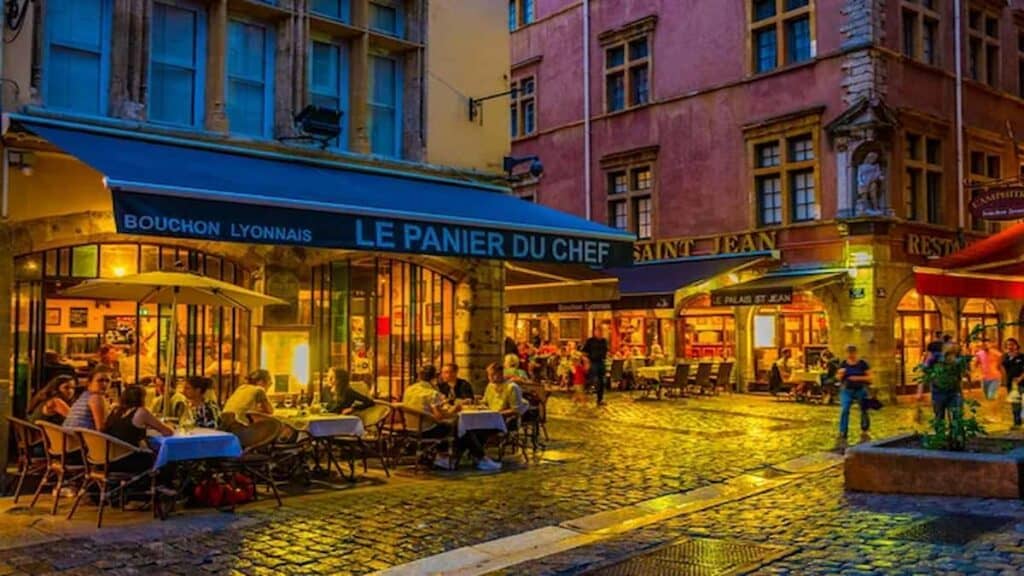 Prettiest places in France, food in Lyon
