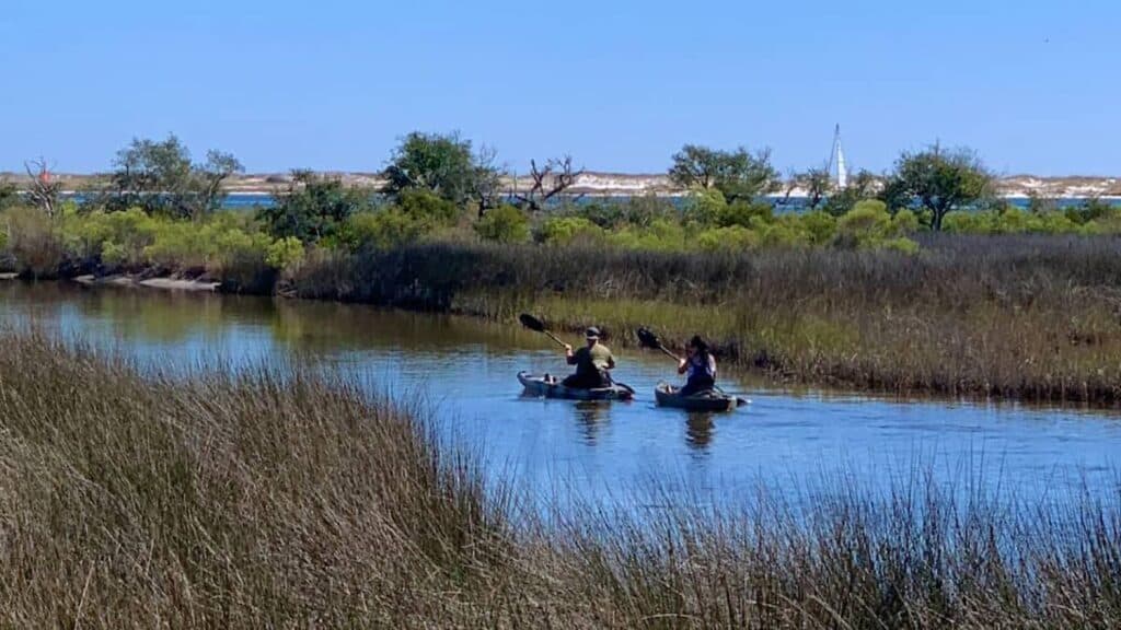 Activities in Pensacola Florida, Big lagoon kayaking