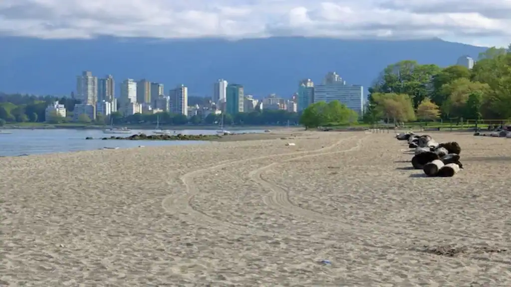 Vancouver City Tourist Attractions, English Bay Beach
