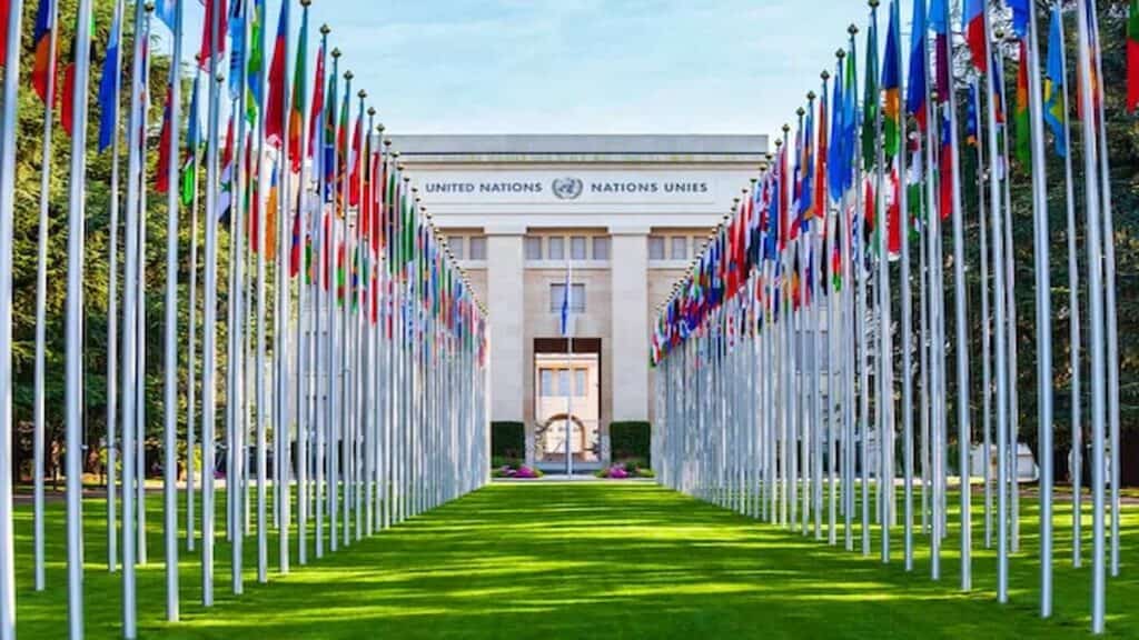 Tourist places in Geneva Switzerland, Palais des Nations