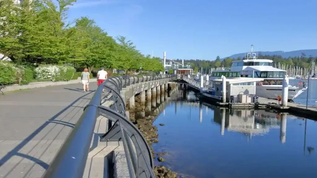 Vancouver City Tourist Attractions, Seawall Walk