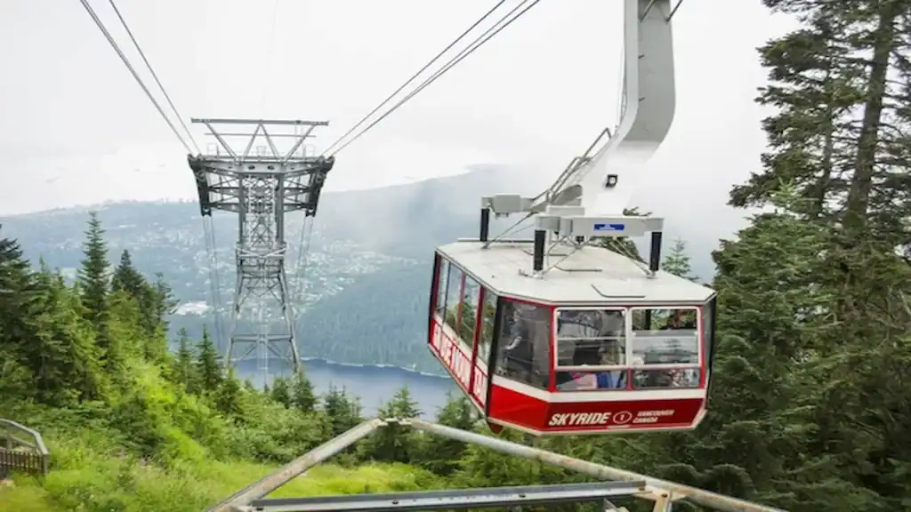 Vancouver City Tourist Attractions, Skyride cable car