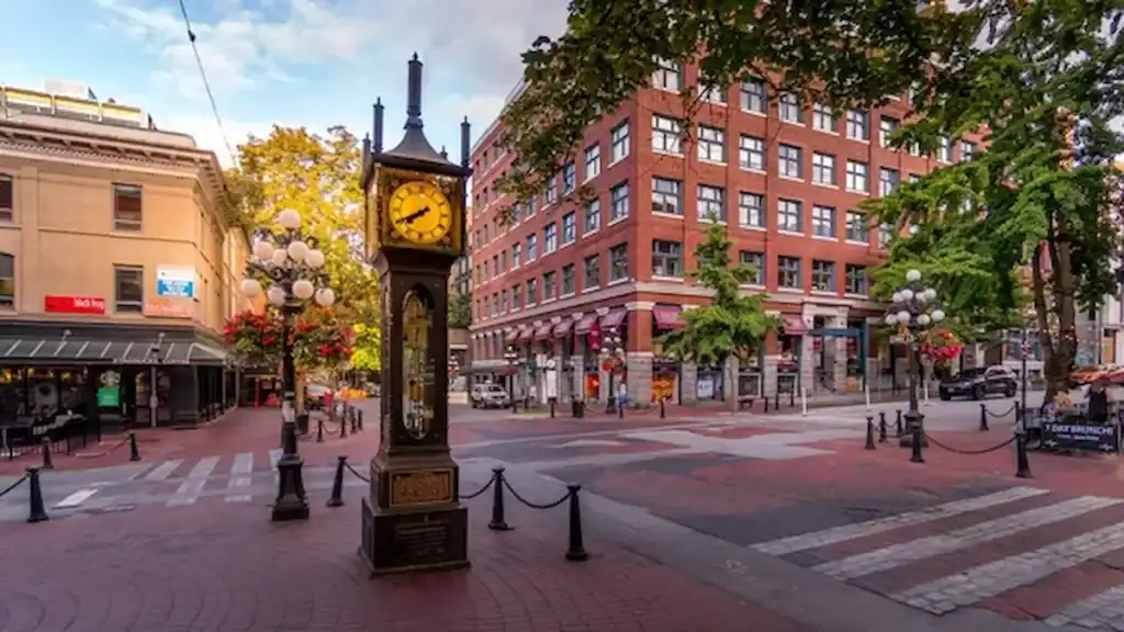 Vancouver City Tourist Attractions, Steam Clock