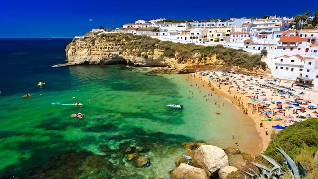 Inexpensive summer getaways, Algarve beach
