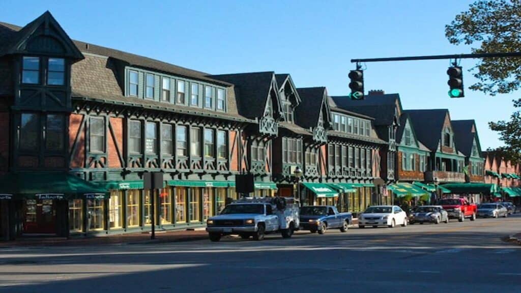 Newport Rhode island attractions, Bellevue Avenue Newport