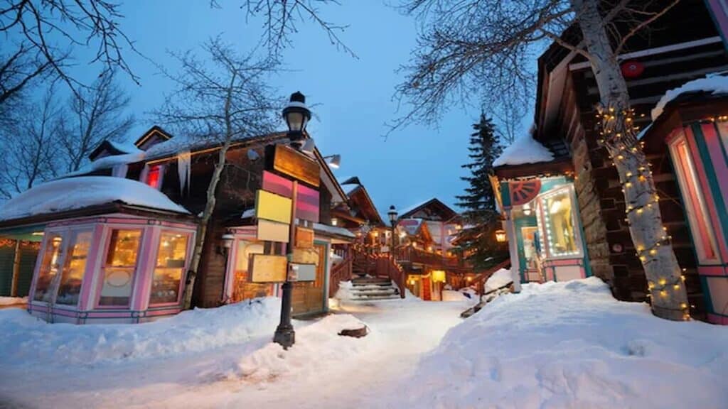 Snowy vacation spots, Breckenridge