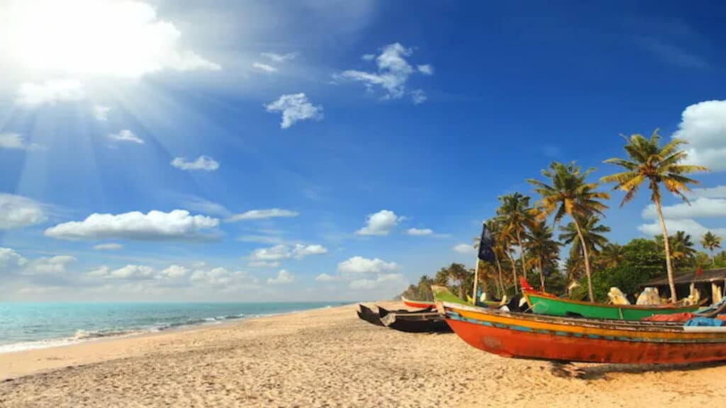 Inexpensive summer vacations, Fishing boats in Goa
