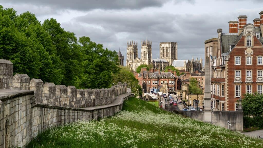 Historical sights in England, York