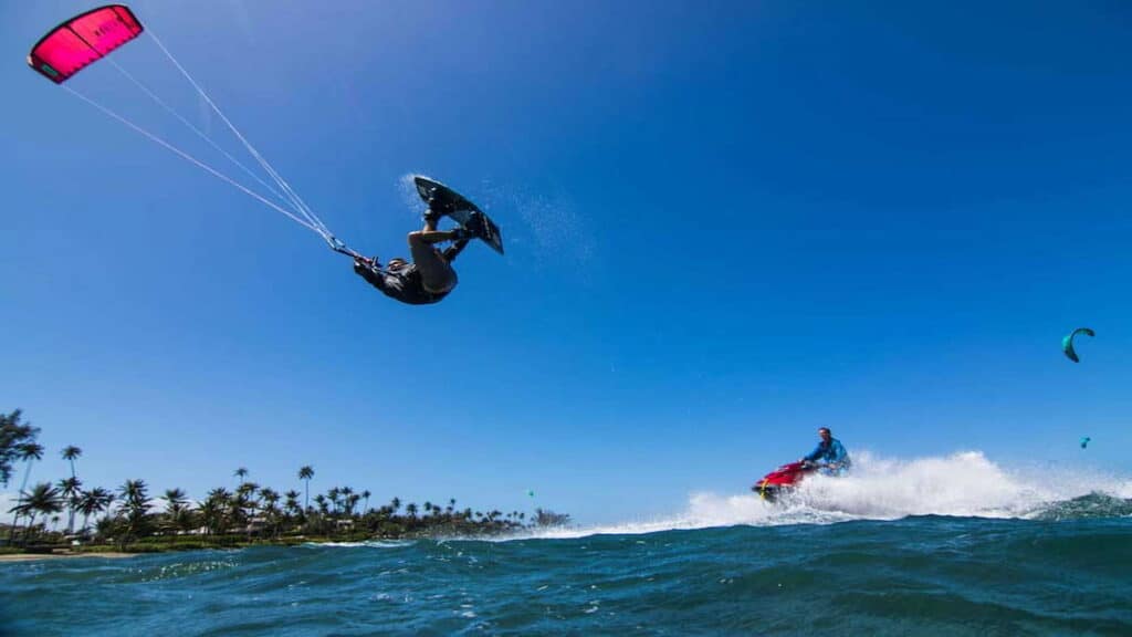 Puerto Rico resorts Dorado Beach, Kiteboarding