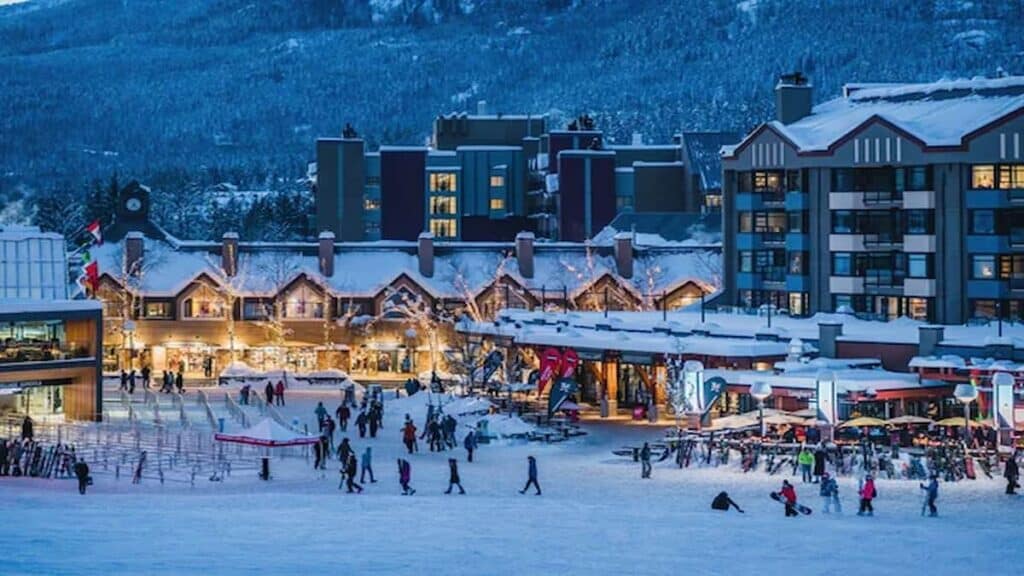 Snowy vacation spots, Whistler Blackcomb