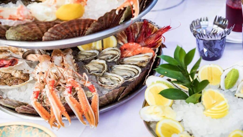 Historic spanish paradores, Galician seafood