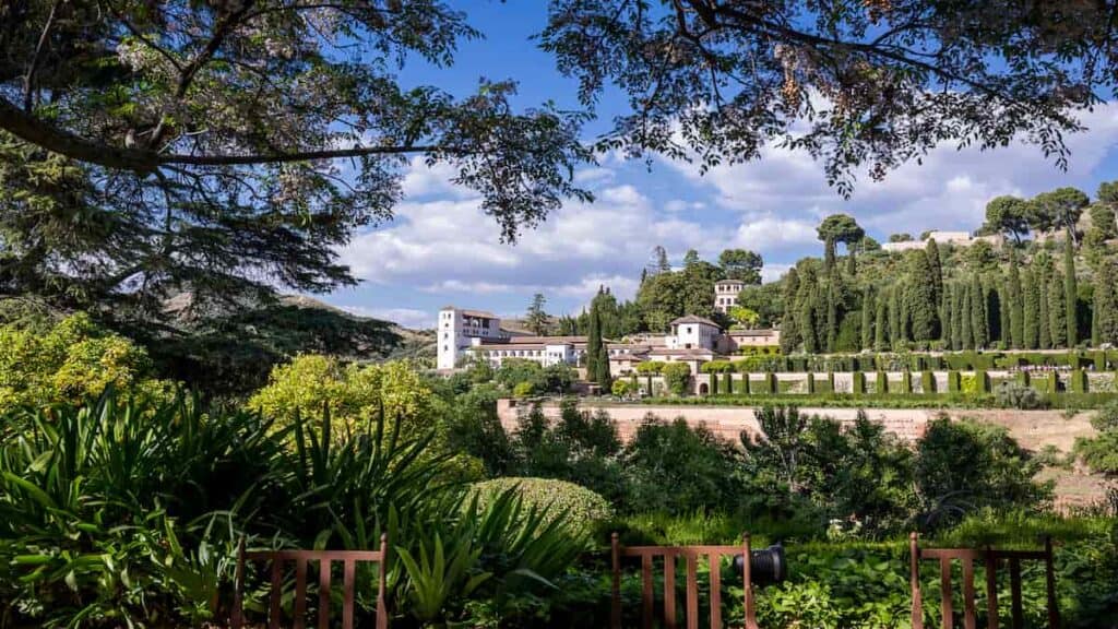 Best Paradors in Spain, Parador de Granada gardens