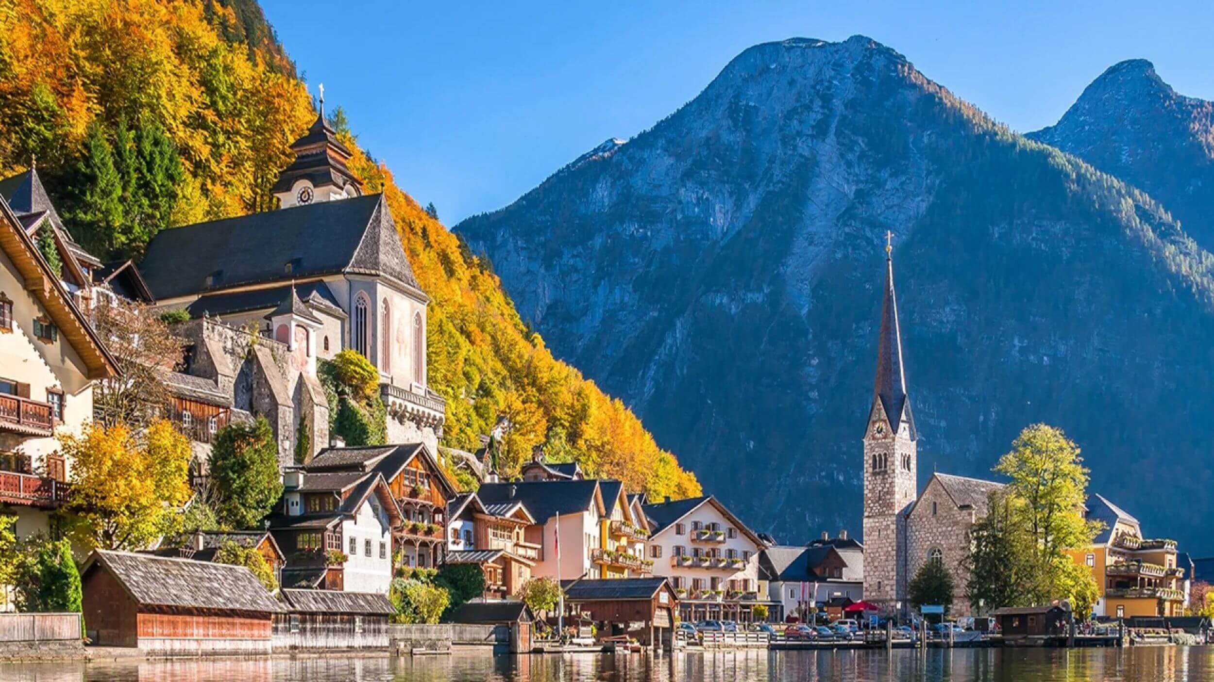 Tourist Places in Salzburg: lake view