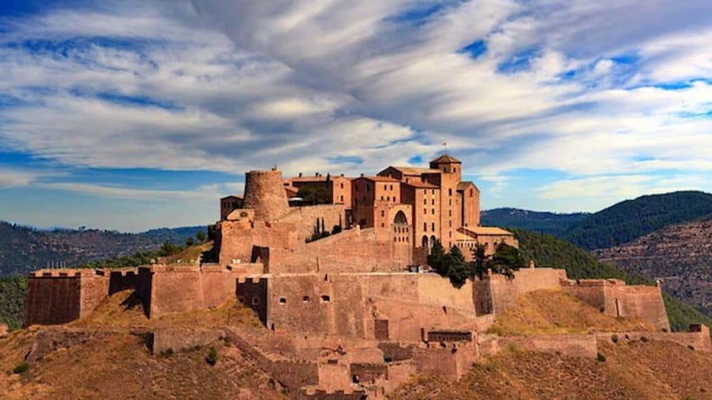 Historic spanish paradores, castle Cardona