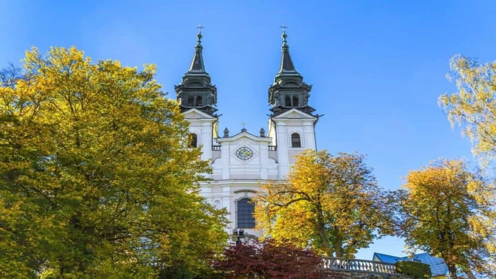 Linz Austria tourist attractions, Pรถstlingberg church